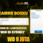 Jackpot Togel Sydney 27-Sep-2023 Member Aladdin666