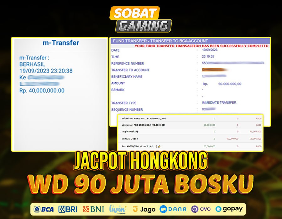 Jackpot Togel Hongkong#2 19-Sep-2023 Member Sobatgaming
