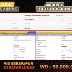 Jackpot Togel Hongkong#2 24-Oct-2023 Member Sobatgaming