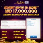 Jackpot Slot Pragmatic#1 09-Nov-2023 Member Aladdin666